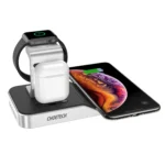 Choetech : chargeur sans fil 4 en 1 certifie mfi t316 blanc