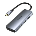 Choetech adaptateur usb c 7 en 1 hub m19 grey