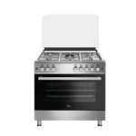 CUISINIERE CAC 5 FEUX 90X60 INOX FUL OPTION CAC 90G