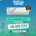 Split Lava 12000 BTU 1,5CV R410 (installation+ livraison + support gratuits)