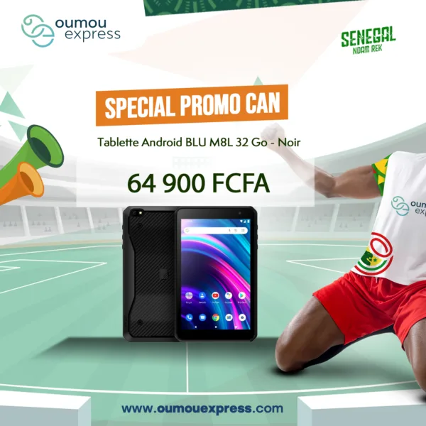 Tablette Android BLU M8L 32 Go - Noir