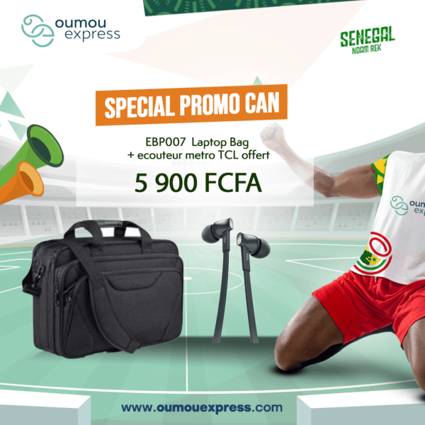 EBP007  Laptop Bag + ecouteur Tcl metro offert