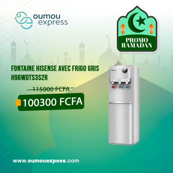 FONTAINE HISENSE AVEC CACHE BOUTEILLE GRIS HO4WDBS3S3