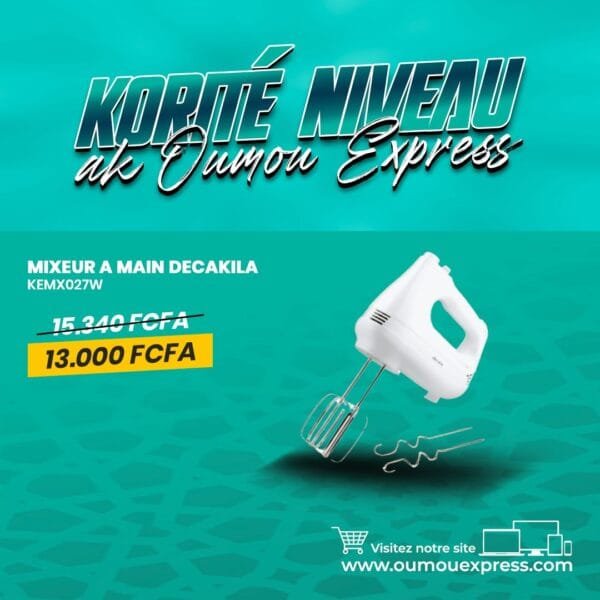 MIXEUR A MAIN DECAKILA KEMX027W