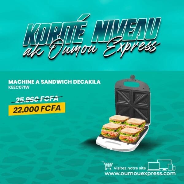 MACHINE A SANDWICH DECAKILA KEECO71W