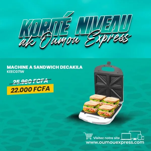 MACHINE A SANDWICH DECAKILA KEECO71W