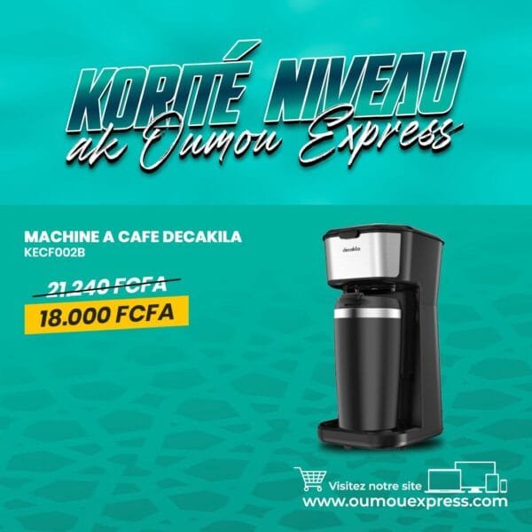 MACHINE A CAFE DECAKILA KECF002B