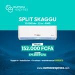 SPLIT SKAGGU 12.000 btu - 1,5 cv - R410