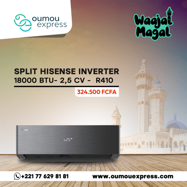 Split Hisense 18 000 BTU Inverter WiFi