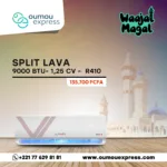 Split Lava 9000 BTU 1,25CV R410 livraison gratuite