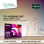Hisense 4K 55Q6 TV QLED UHD 55 pouces