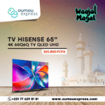 Hisense 4K 65Q6Q  TV QLED UHD 65 pouces