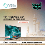 Hisense 4K 75Q6Q TV QLED UHD 75 pouces