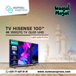 Hisense 4K 100Q7Q TV QLED UHD 100 pouces