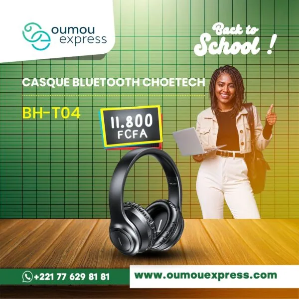 CASQUE BLUETOOTH CHOETECH BH-T04