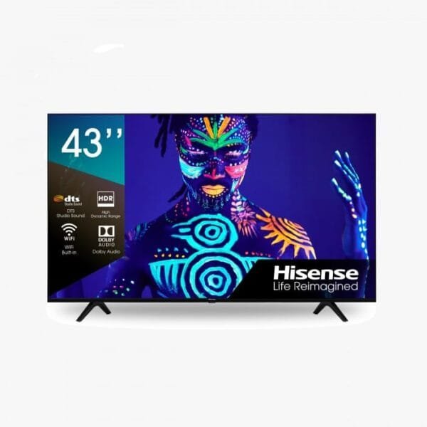 TELEVISEUR HISENSE 43" LED SMART VIDAA  4K 43A4Q