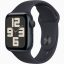 Apple Watch SE 2023 GPS 40mm Midnight Aluminium Case with Midnight Sport Band - SM,(MR9X3) (3)-1000x1000